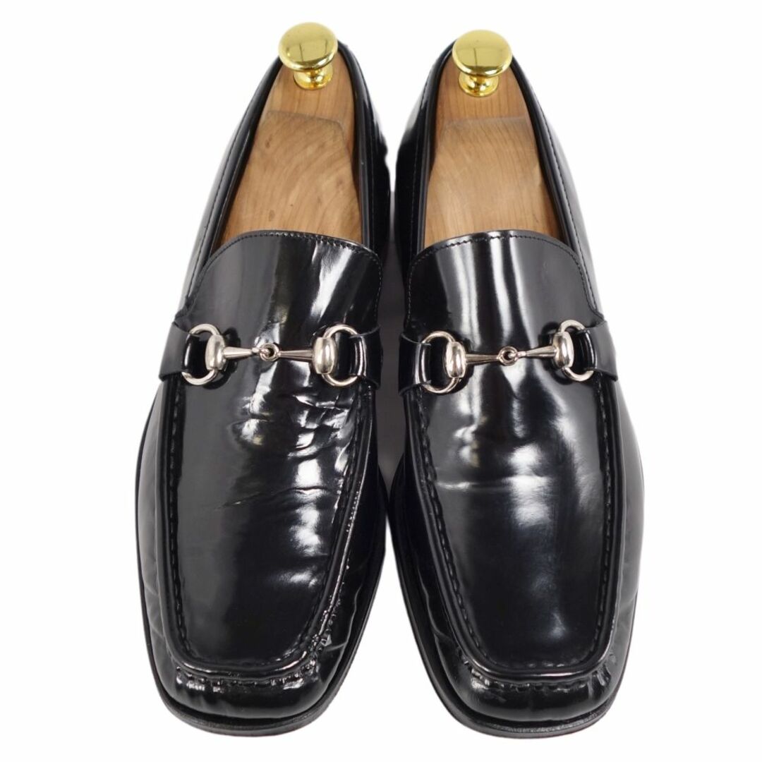 GUCCI - グッチ GUCCI ローファー モカシン ホースビット エナメル