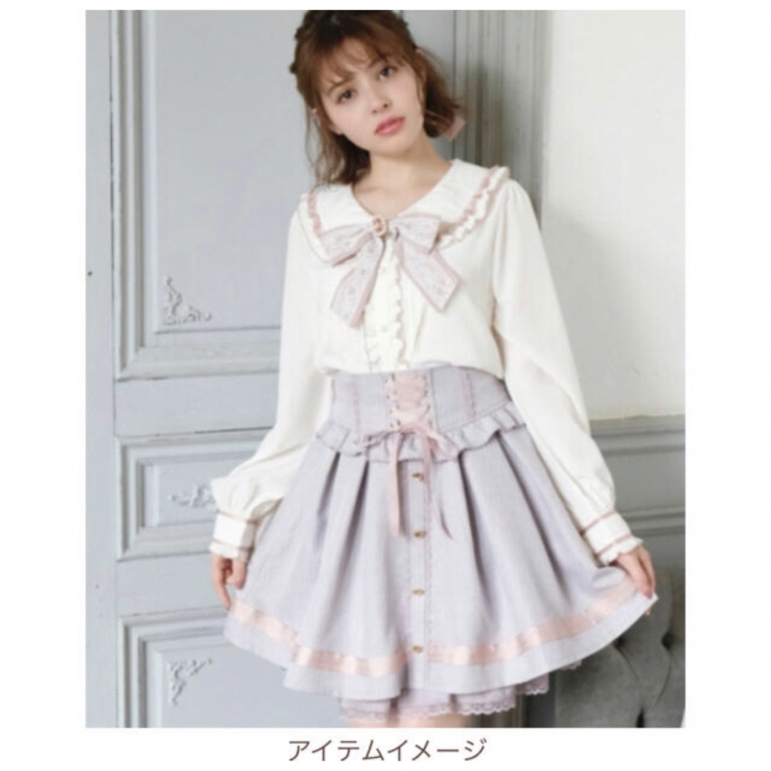 LIZ LISA - 【大人気！即完売！】ピンストライプサスペンダースカート