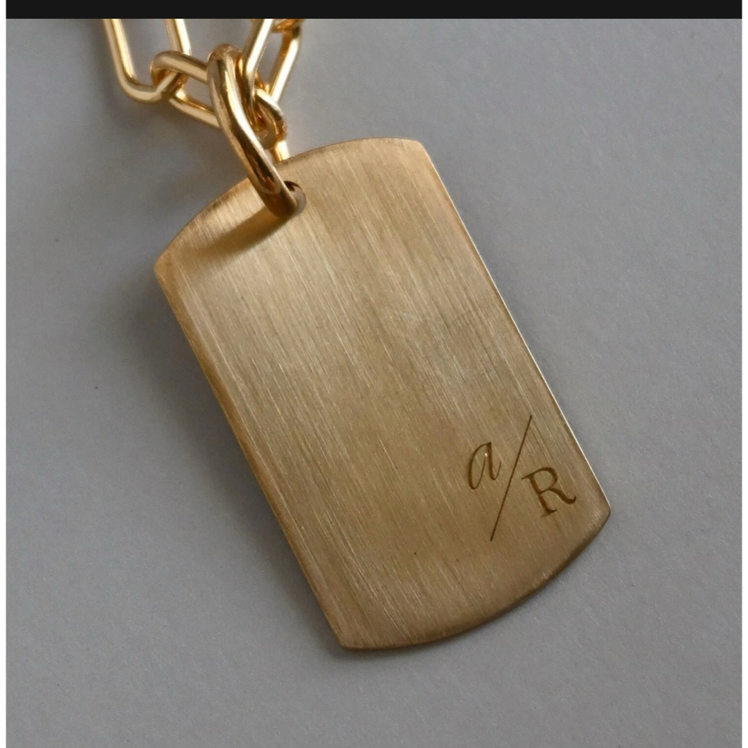 atur Reiko Abe ネックレス シルバー925（18金コーティング)の通販 by