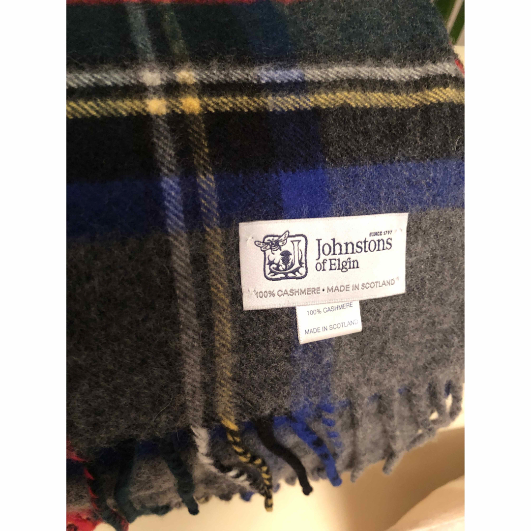 Johnstons - 美品 JOHNSTONSジョンストンズ カシミア大判ストール