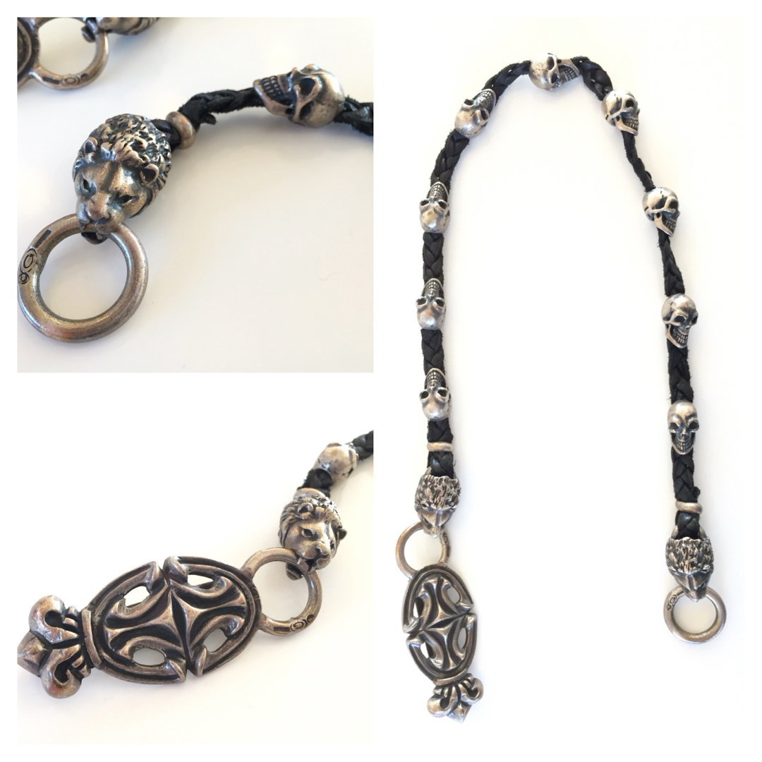 Gabor - 生前 ガボール ガボラトリー スカルウォレットチェーン