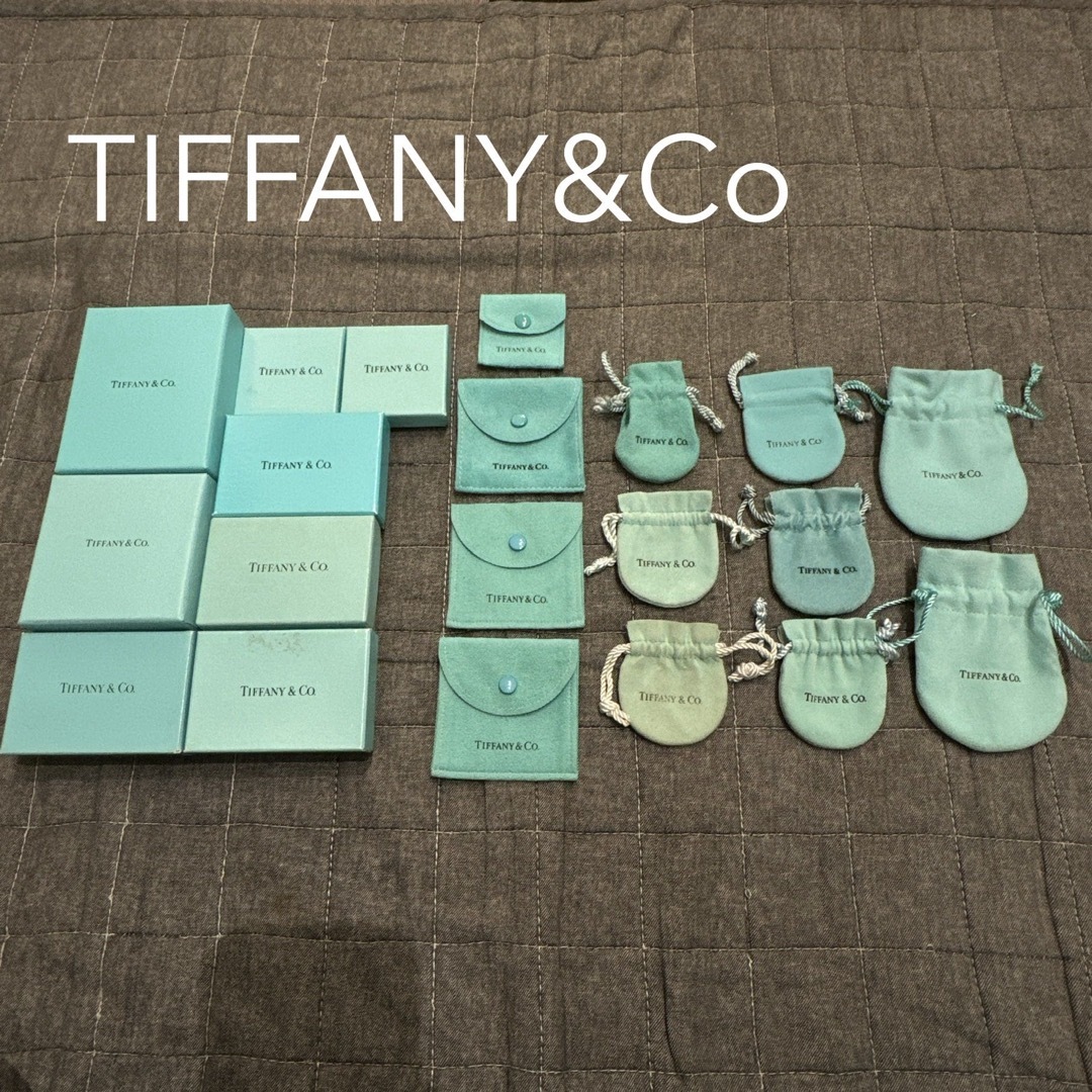 Tiffany & Co. - TIFFANY&Co ティファニー 箱 ジュエリーポーチ