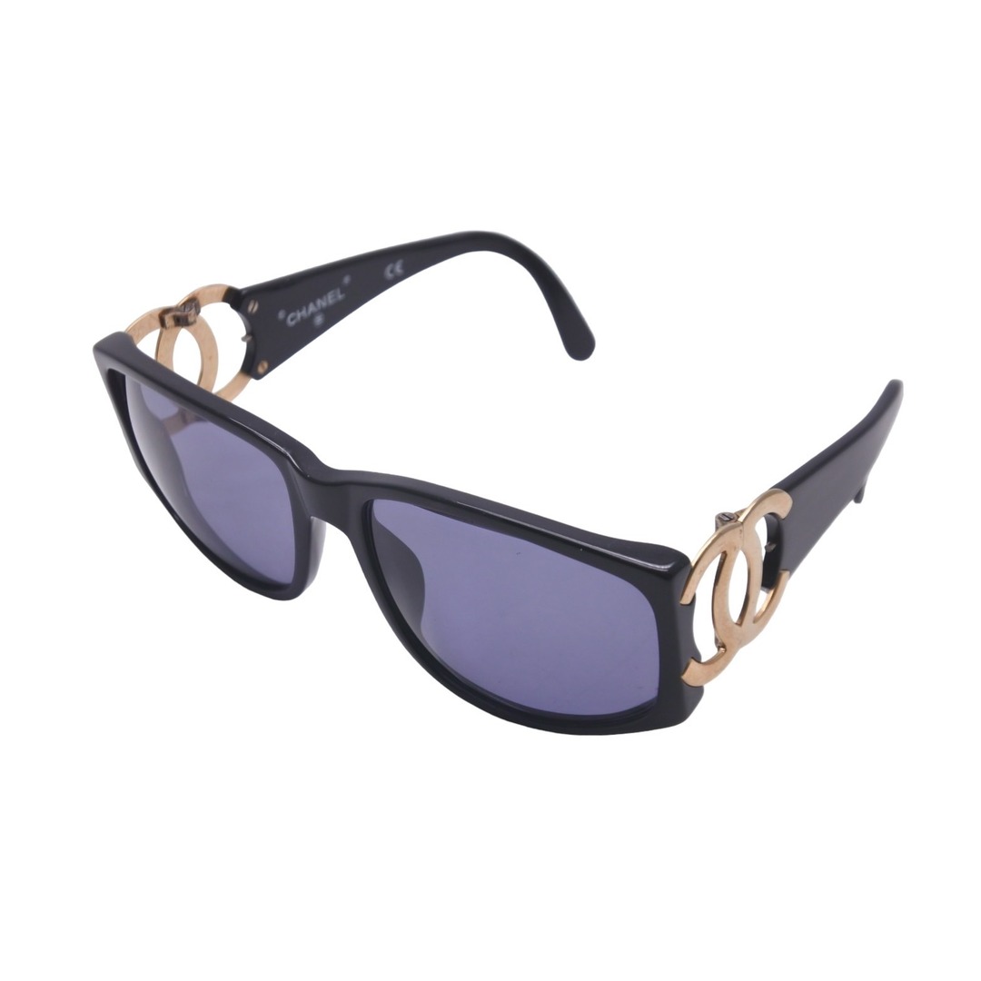 CHANEL シャネル 02461 90405 ココマーク サングラス 美品レア CHANEL