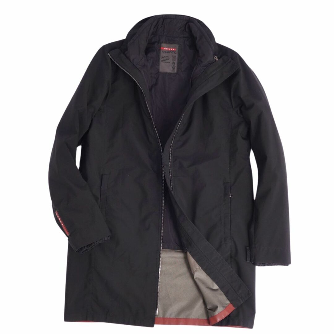 PRADA - 美品 プラダ スポーツ PRADA SPORT コート ジップアップ 中綿