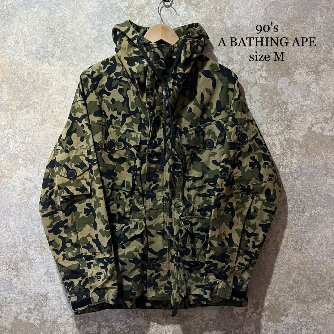 A BATHING APE - 90's 最初期タグ A BATHING APE ミリタリージャケット