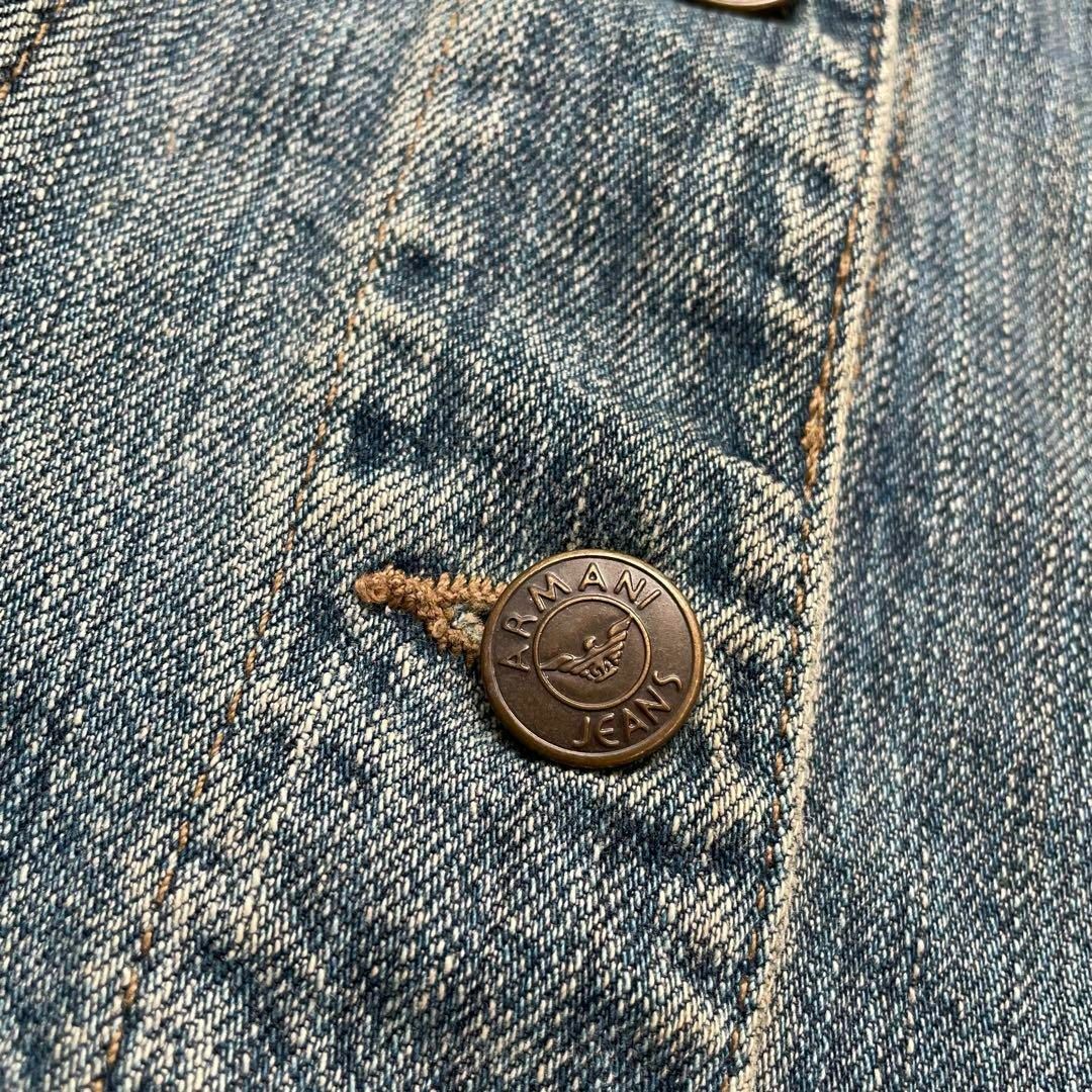 ARMANI JEANS - アルマーニジーンズ レディース ブルー ボタン留め