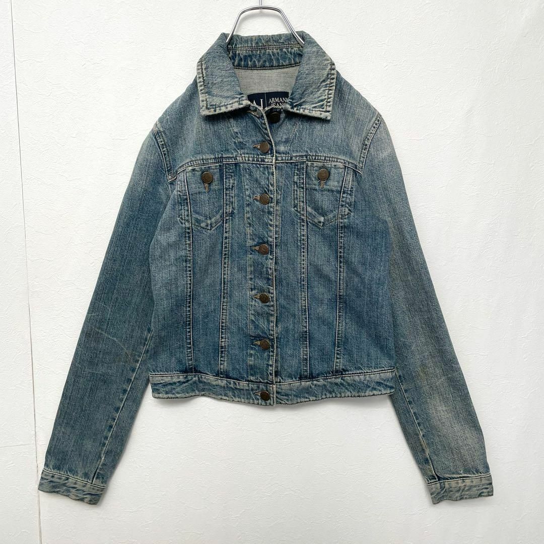 ARMANI JEANS - アルマーニジーンズ レディース ブルー ボタン留め