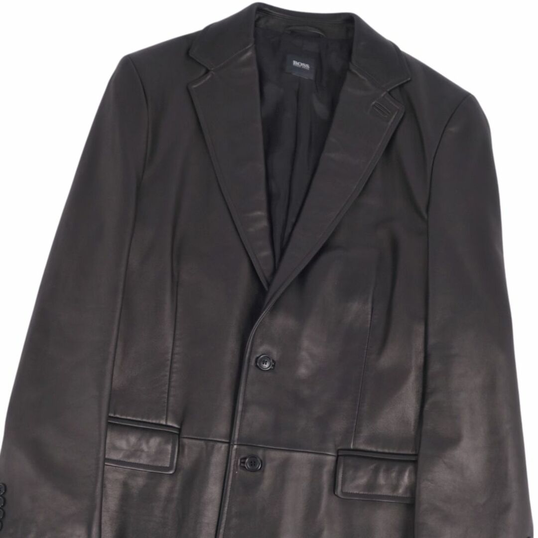 HUGO BOSS - 美品 ヒューゴボス HUGO BOSS ジャケット レザー