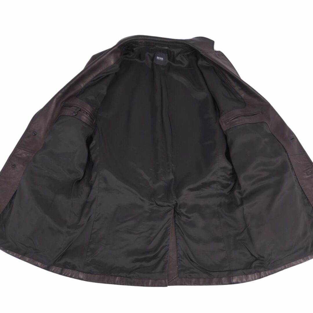 HUGO BOSS - 美品 ヒューゴボス HUGO BOSS ジャケット レザー