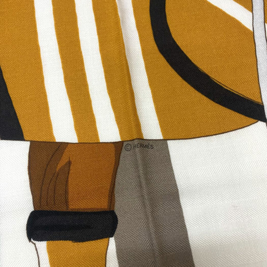 HERMES - エルメス カレジェアン 140 馬着とともに カシミヤ シルク