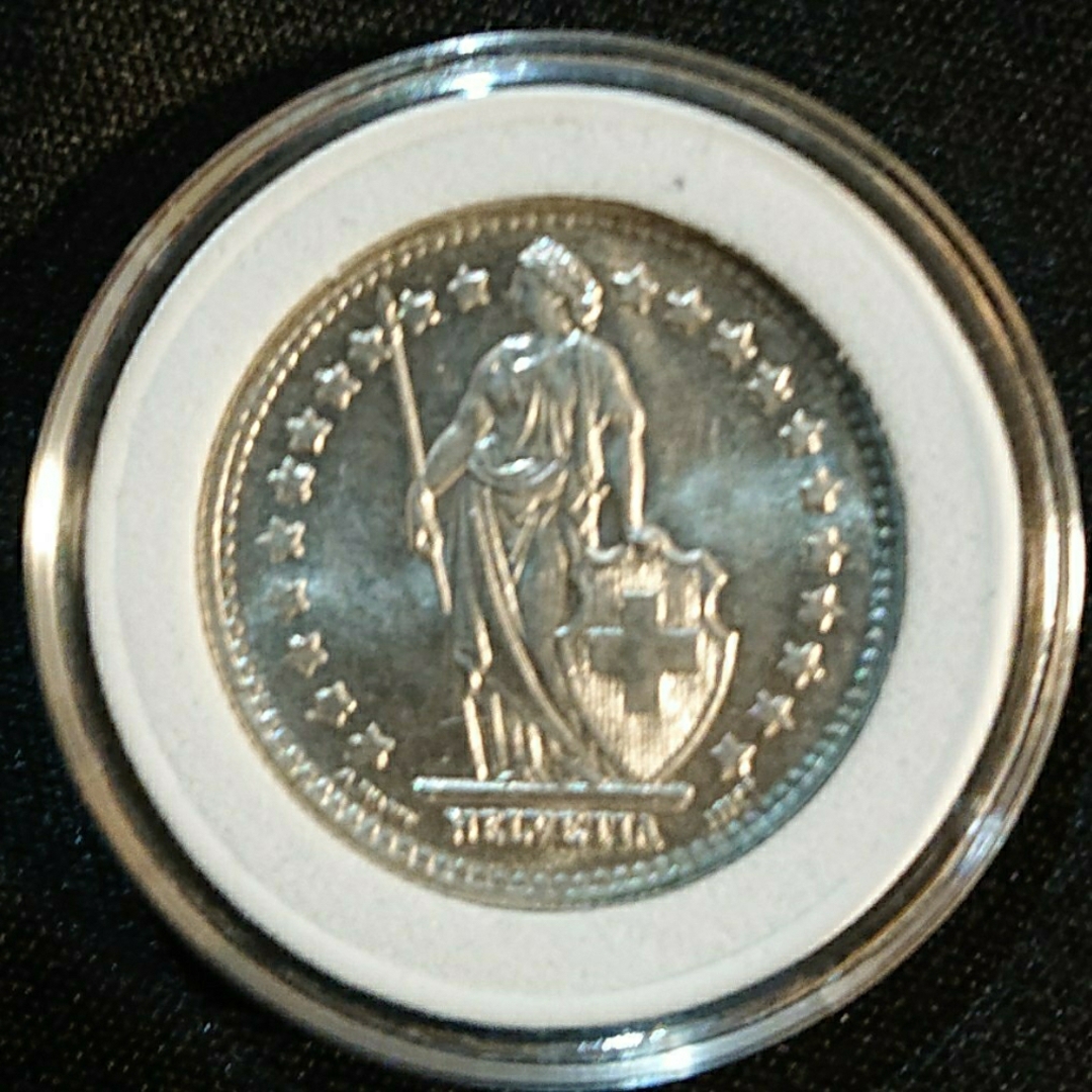 スイス 1フラン銀貨の通販 by pwgwg's shop｜ラクマ
