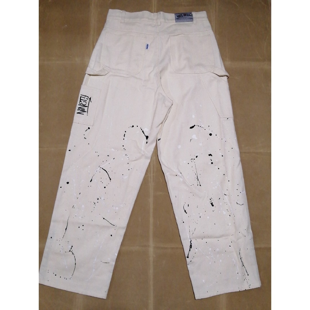Supreme - 希少新品 9090 Lサイズ ペイント加工ペインターパンツ オフ
