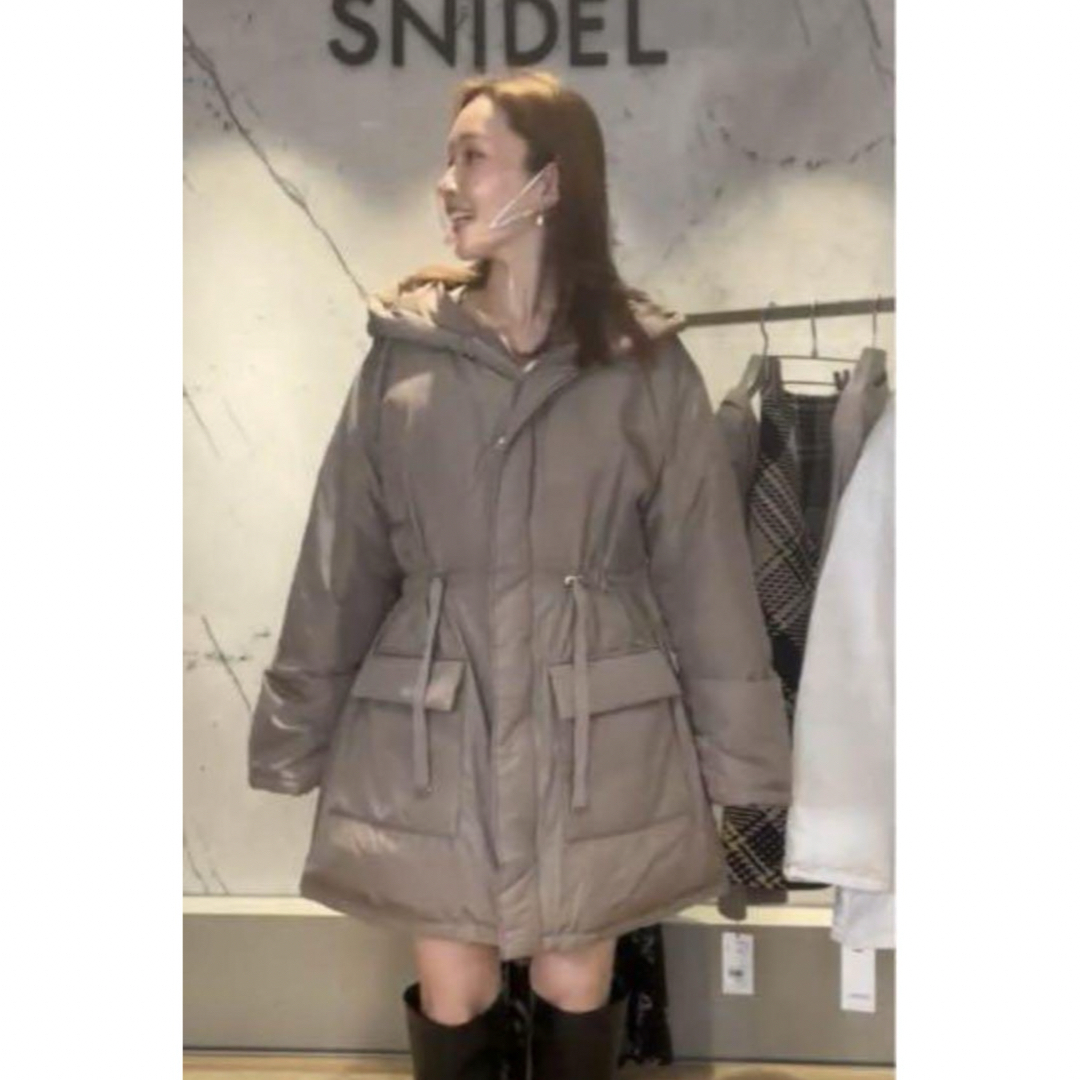 SNIDEL - snidel 西川レディモッズダウン モカ 2022新品の通販 by