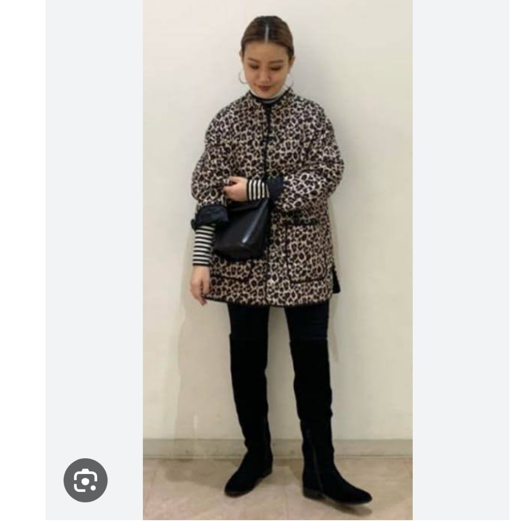 SLOBE IENA - SLOBE citron. リバーシブルキルティングブルゾン