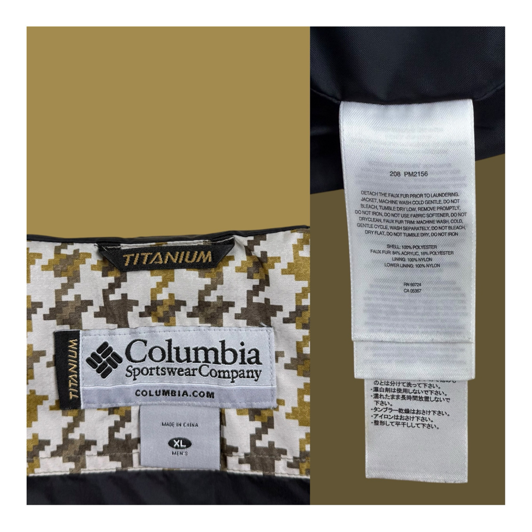 Columbia - 00s Y2K コロンビア 千鳥格子スキージャケット マウンテン
