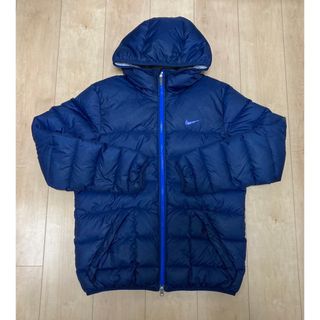 NIKE（ダウンジャケット ・ ブルー・ネイビー/青色系）のフリマ