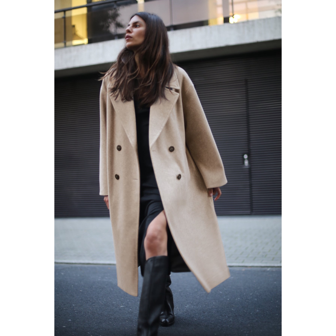 ZARA - 【試着のみ】ZARA オーバーサイズ ソフトコート XXSサイズの