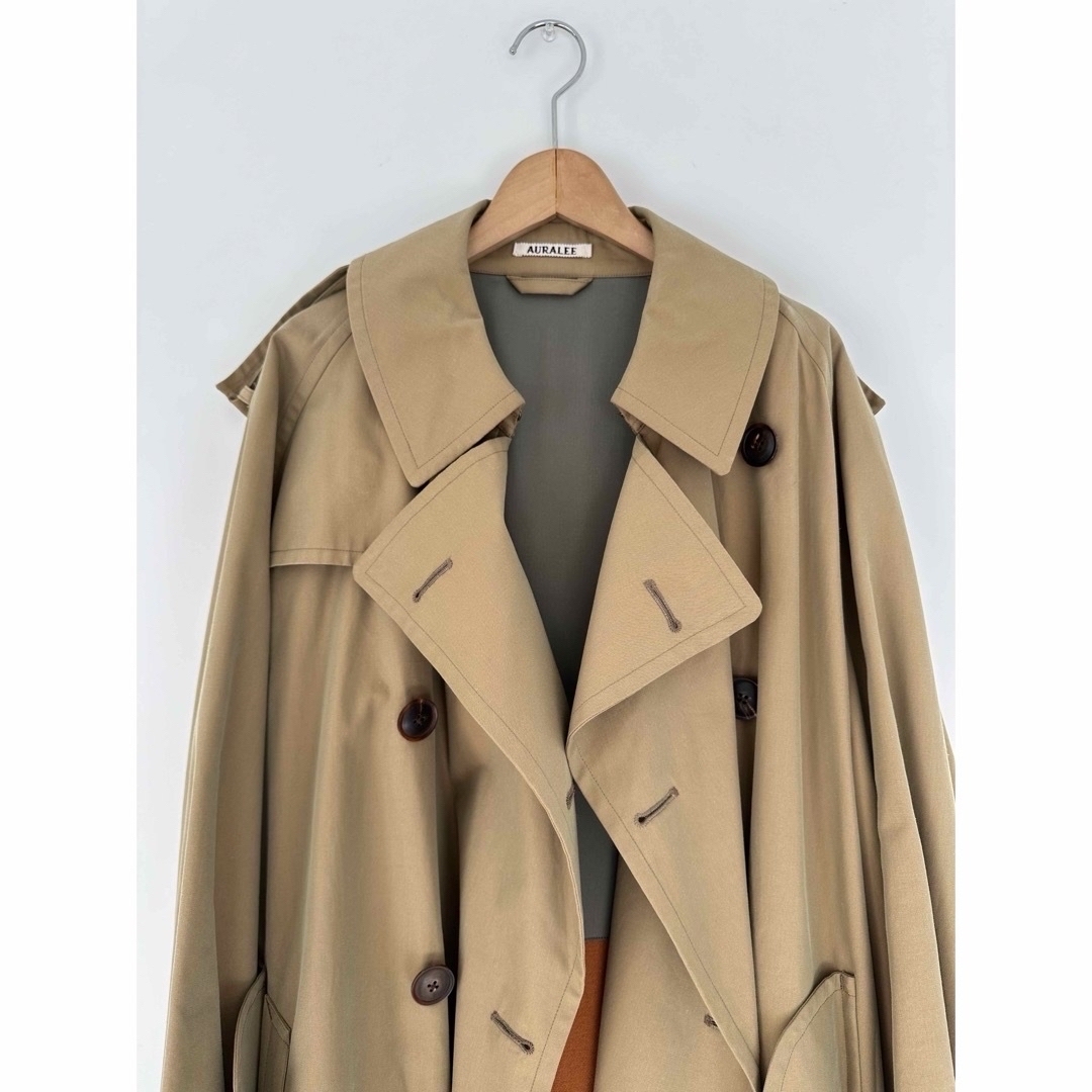 AURALEE - AURALEE オーラリー トレンチコートの通販 by ペト's shop
