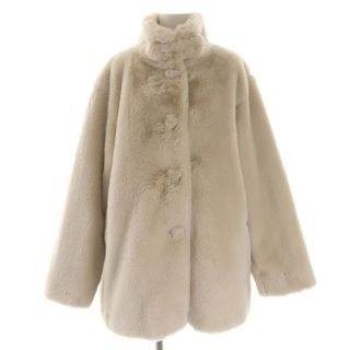 agnes b. - アニエスベー agnes b. フェイクファーコート ジャケット