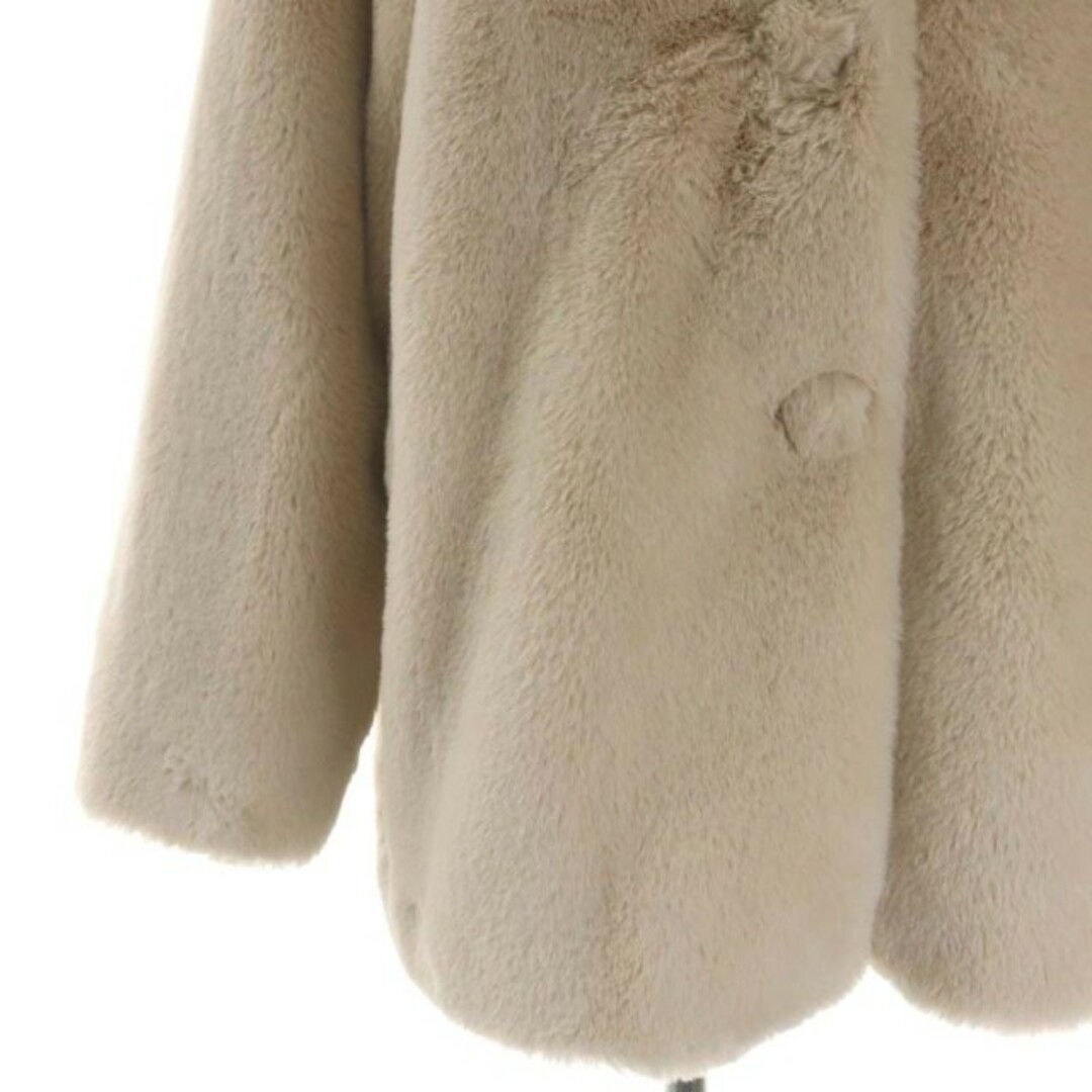 agnes b. - アニエスベー agnes b. フェイクファーコート ジャケット