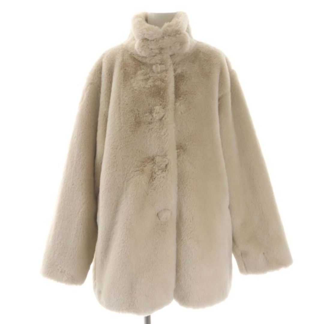 agnes b. - アニエスベー agnes b. フェイクファーコート ジャケット