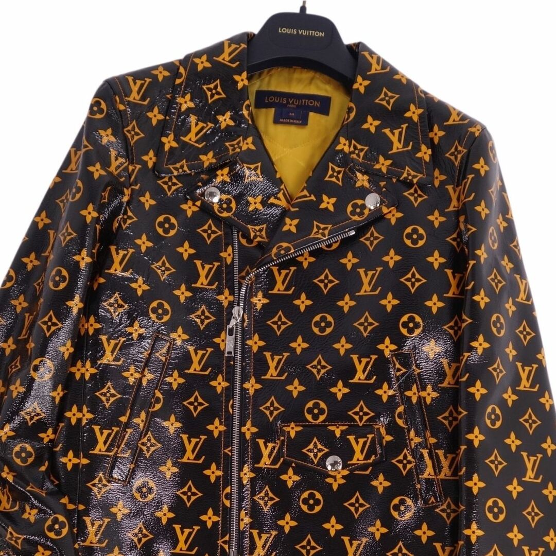 LOUIS VUITTON - ルイヴィトン LOUIS VUITTON ジャケット レザー