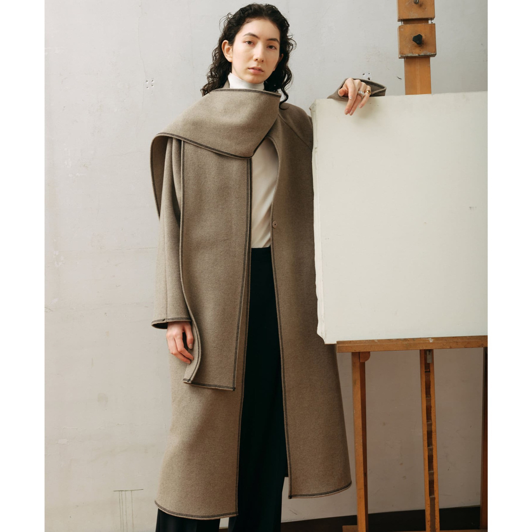 GALLARDA GALANTE - GALLARDAGALANTE ♡ ストール付きステッチコートの