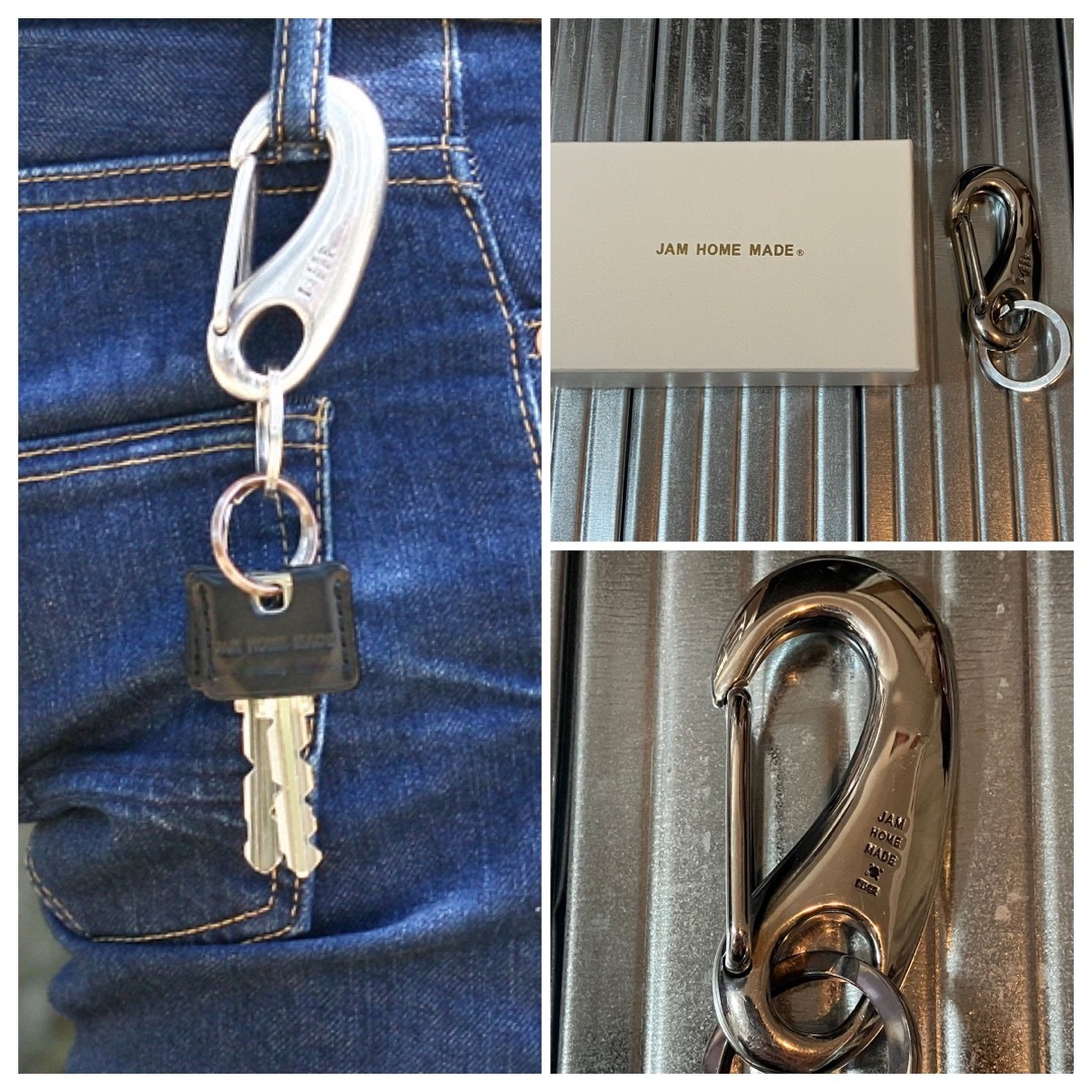新品仕上げ JAM HOME MADE フック型キーホルダーカラビナ 木村拓哉