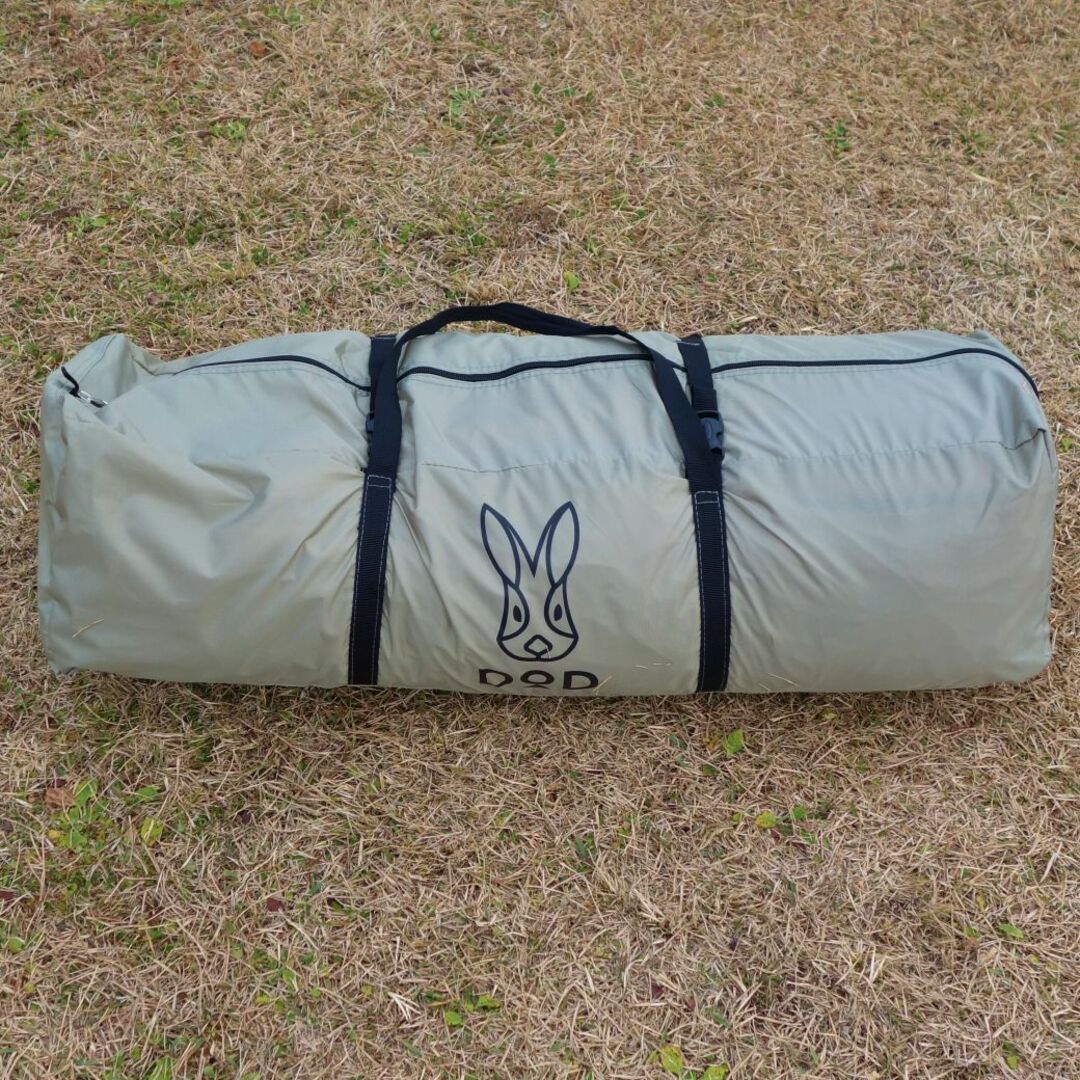 美品 ディーオーディー DOD キノコテント T4-610-KH ライトカーキ