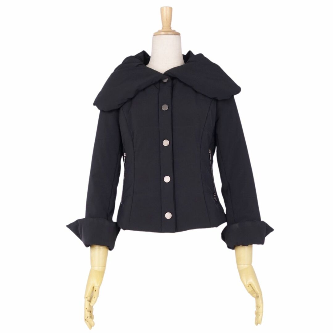 seiko様FOXEY フォクシー ラッフルシェイプ 中綿 ジレ コート 38 FOXEY