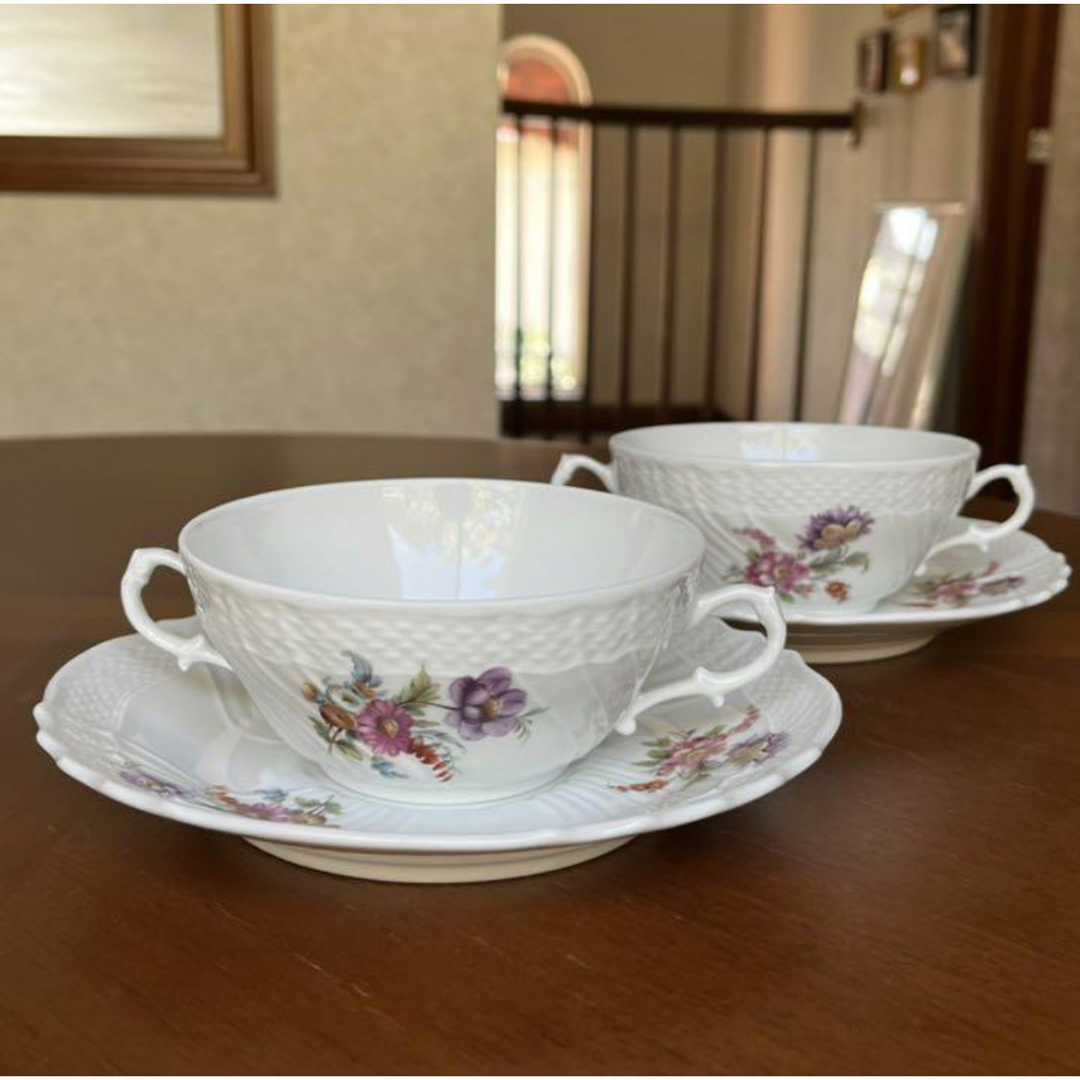 Richard Ginori - 【レア美品】リチャードジノリ☆サックスフラワー