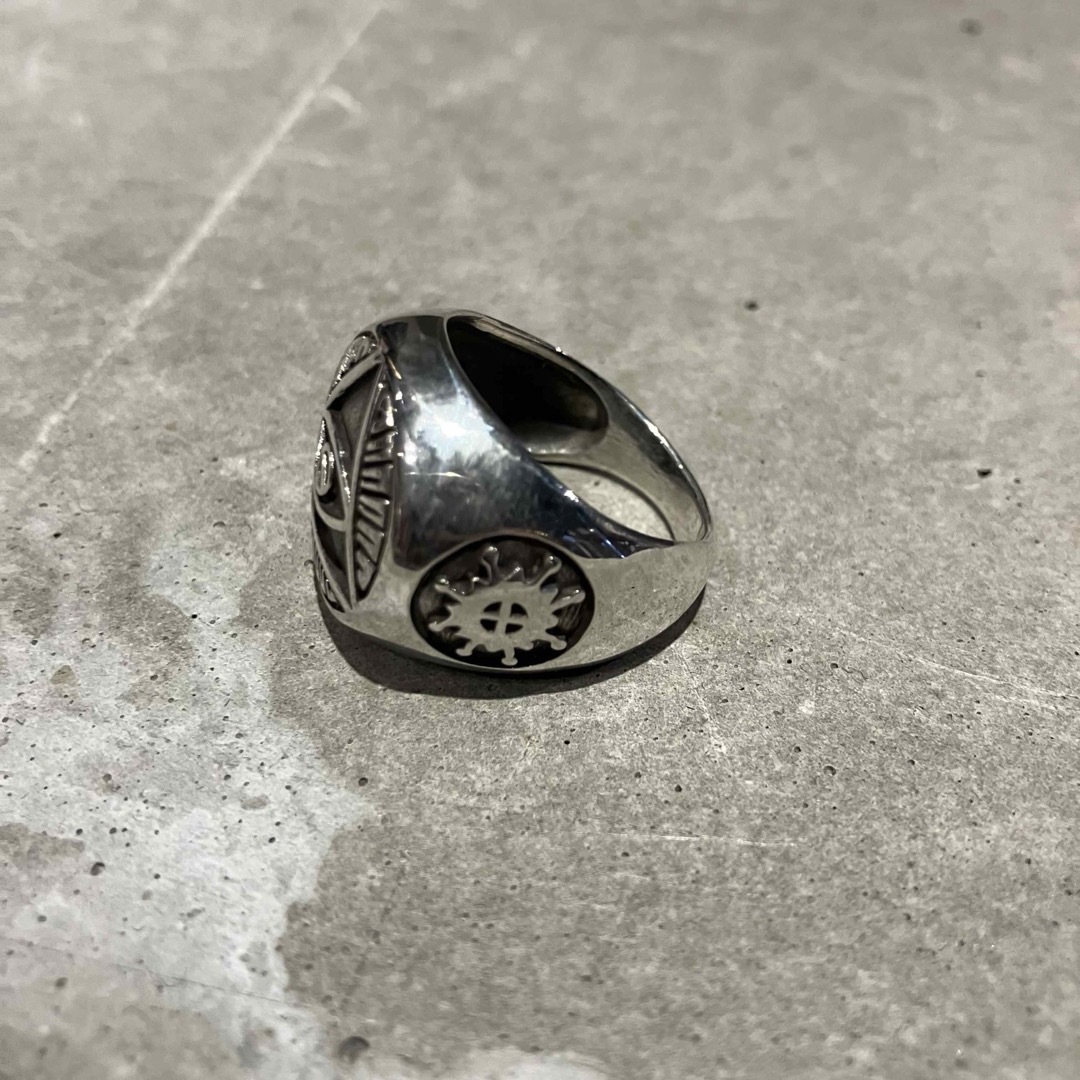 VINTAGE ヴィンテージシルバー925 フリーメイソンリング2/ジュエリーの