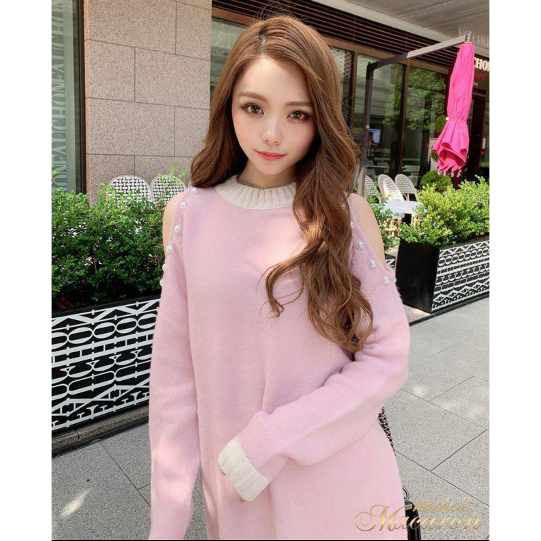 michellMacaron - 新品未使用 ミシェルマカロン パールニット