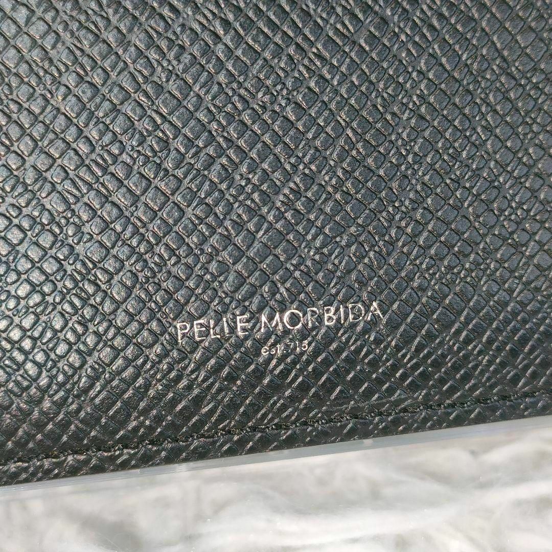 PELLE MORBIDA - ペッレモルビダ カードケース ブラック PELLE MORBIDA