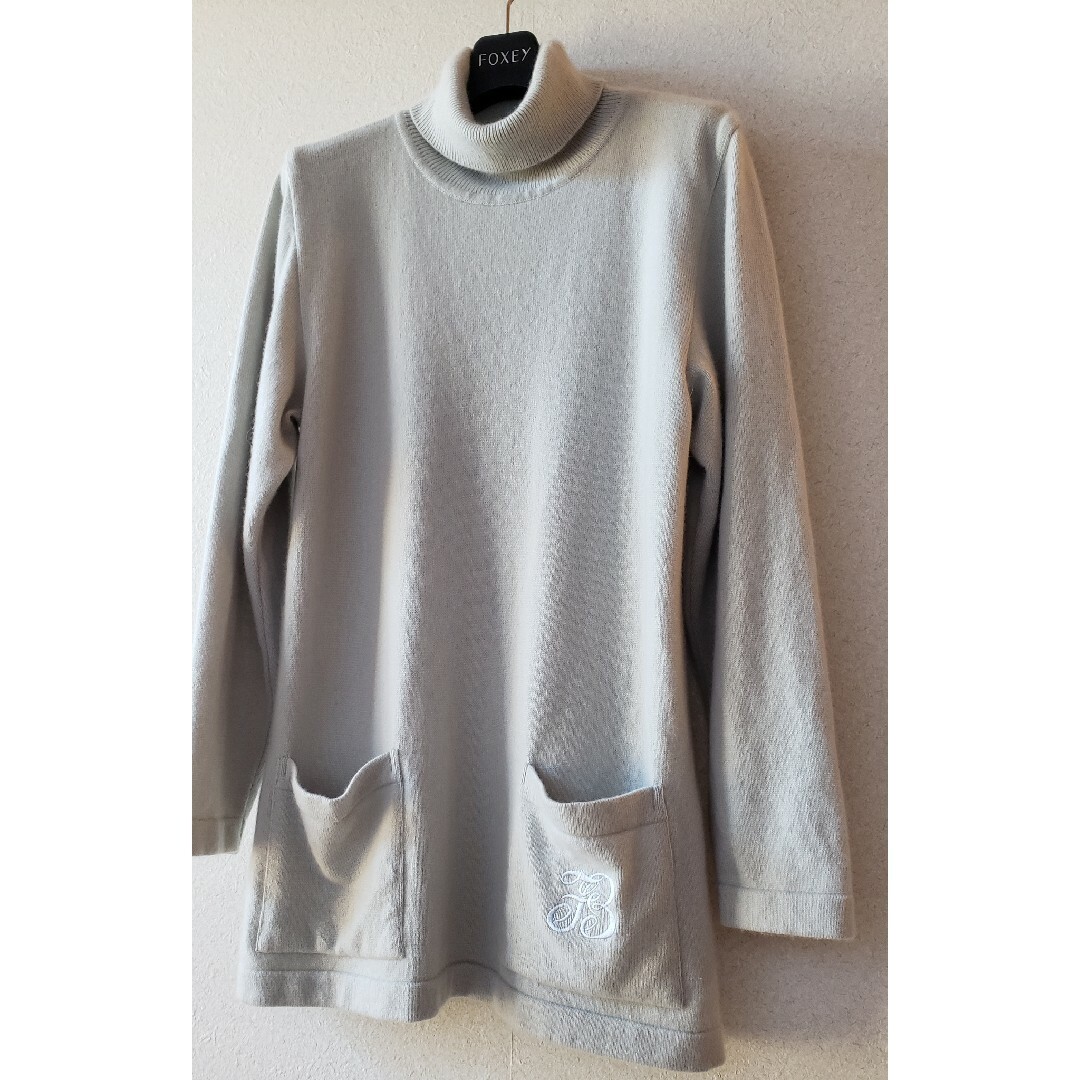 FOXEY - FOXEY カシミヤ100% ニット タートルネックの通販 by sora's