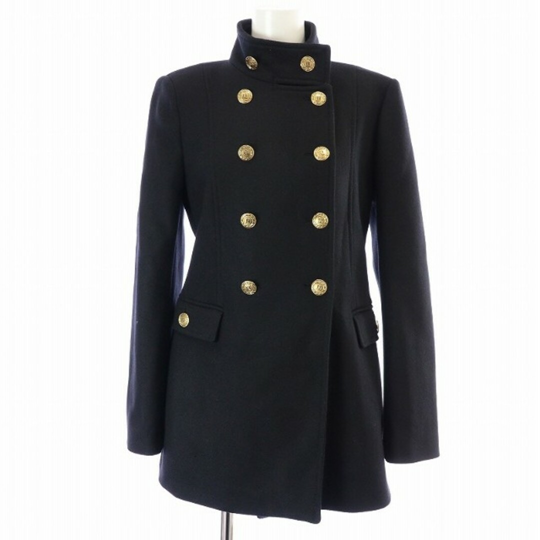 ZARA - ザラ ナポレオンコート ショート ハーフ MANTECO社製 金ボタン