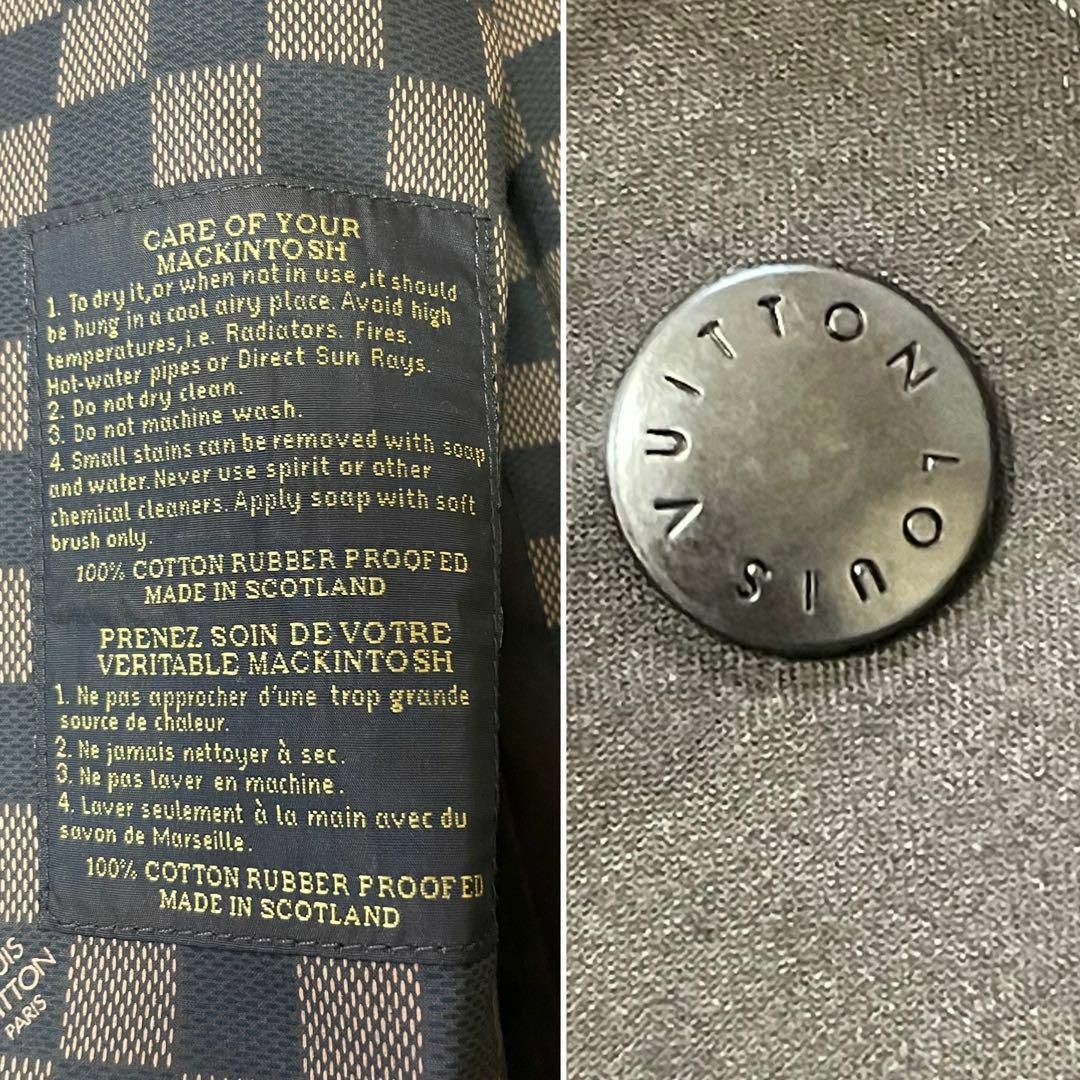 LOUIS VUITTON - 希少✨ルイヴィトン マッキントッシュコート ダミエ