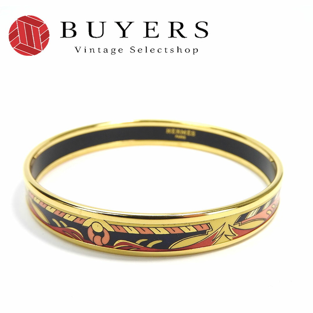 HERMES - 【中古】エルメス エマイユ バングル ブレスレット