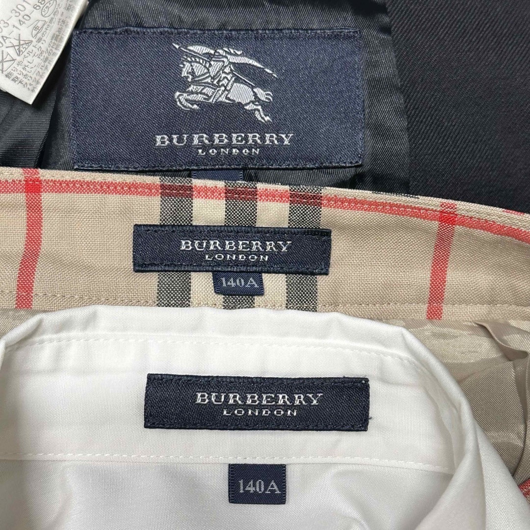 BURBERRY - 卒服 バーバリーロンドン 卒業入学式 フォーマルセット 140