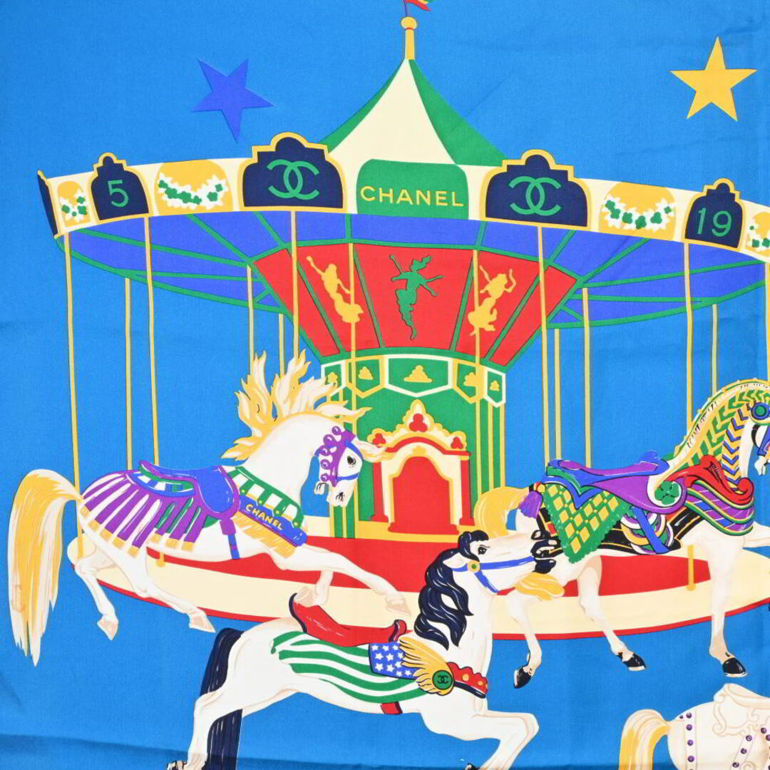 CHANEL - CHANEL メリーゴーランド スカーフの通販 by CYCLE HEARTS