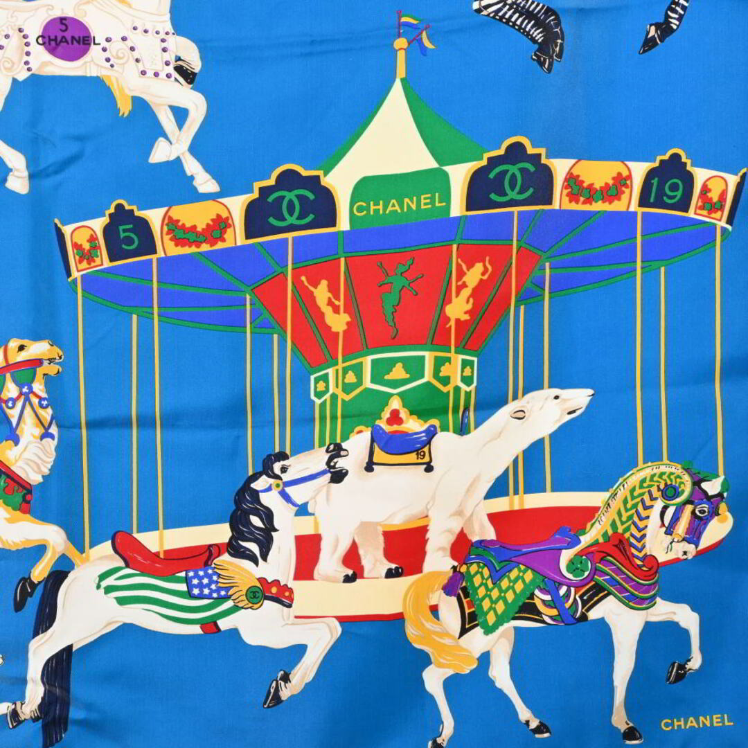 CHANEL - CHANEL メリーゴーランド スカーフの通販 by CYCLE HEARTS