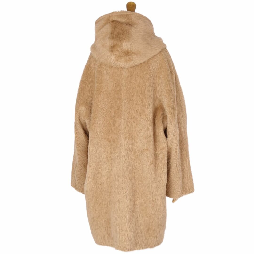 Max Mara - 美品 マックスマーラ Max Mara コート 白タグ フーデッド