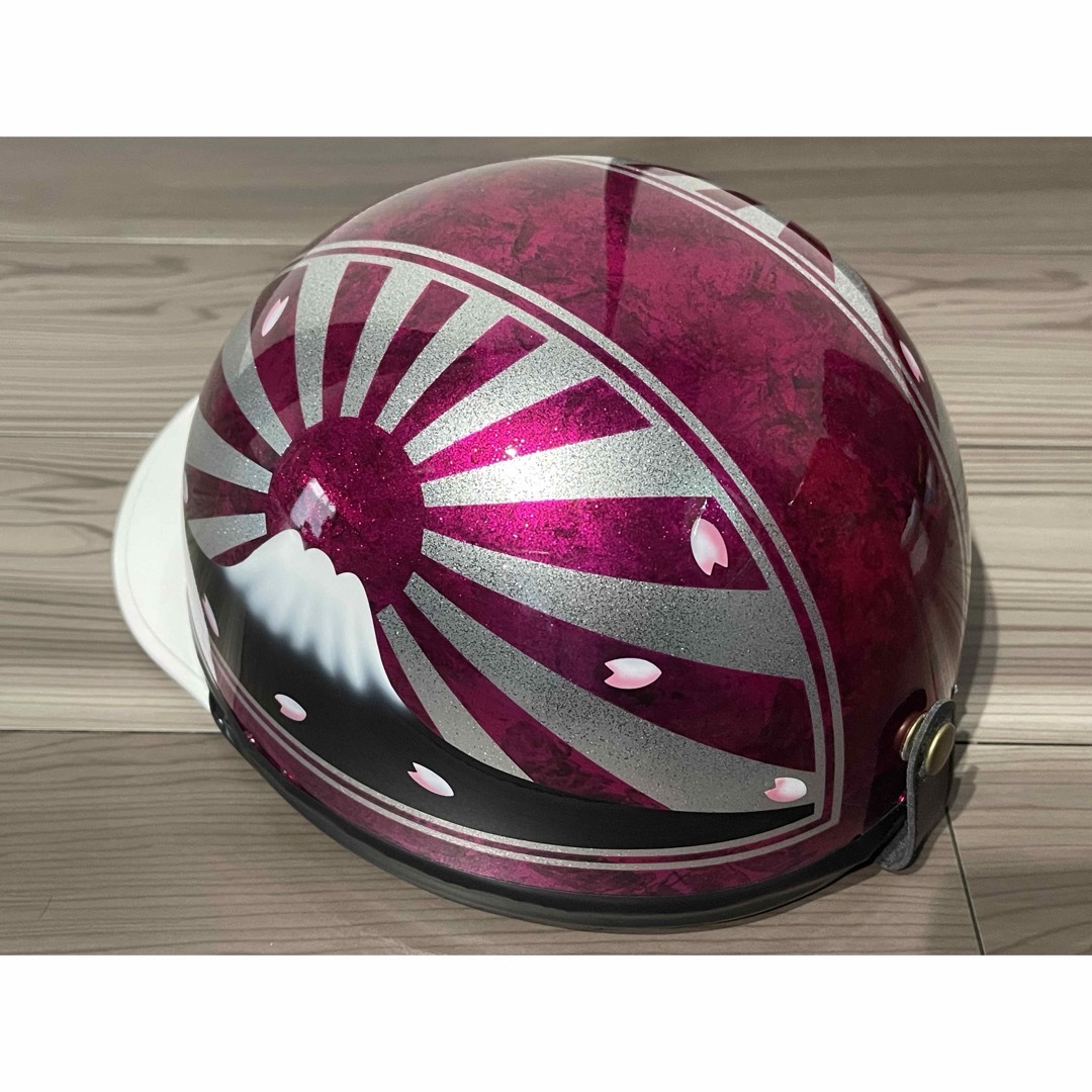 富士日章 コルク半 ヘルメット ピンク の通販 by paint｜ラクマ