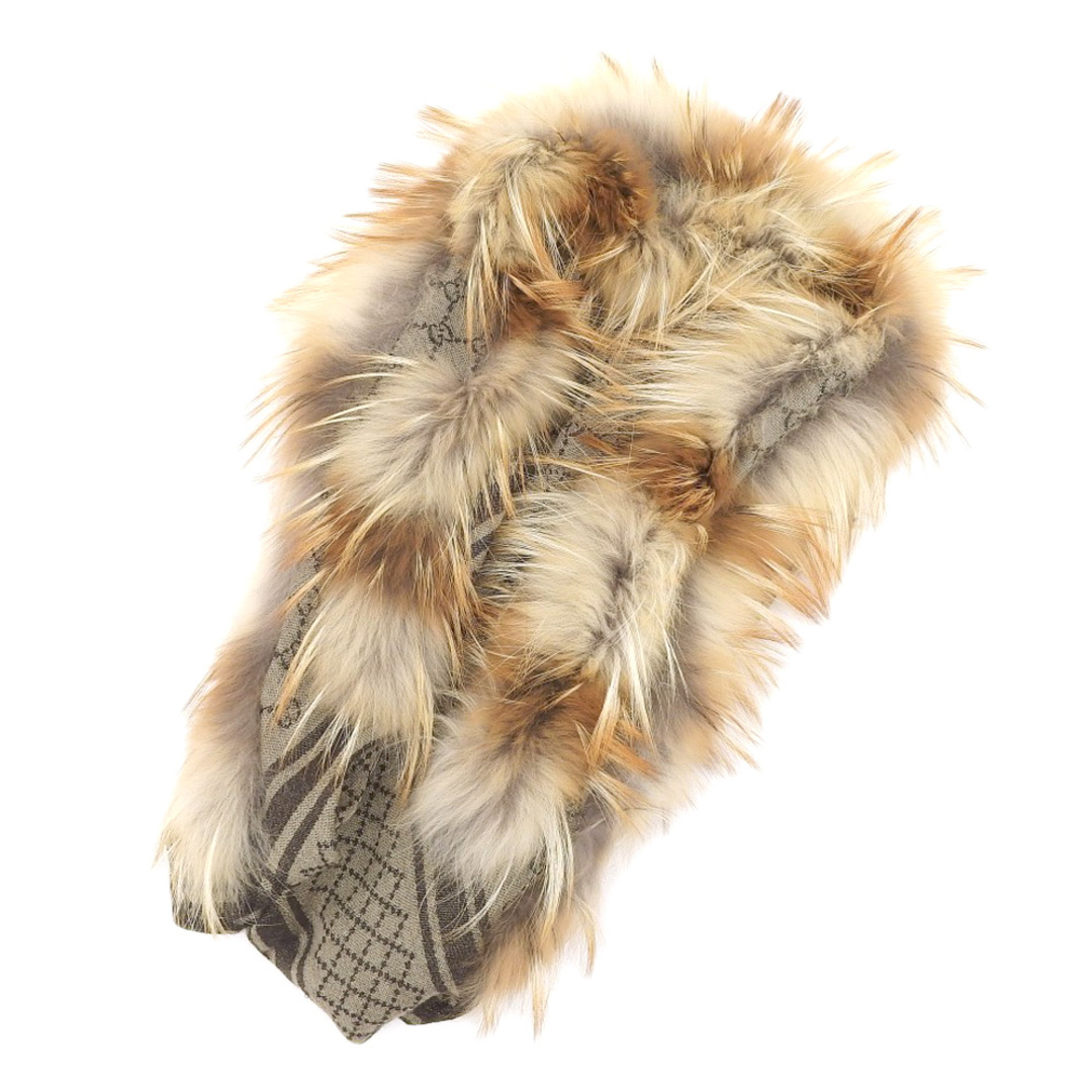 GUCCI - 【本物保証】 グッチ GUCCI GG柄 ストール コットン100