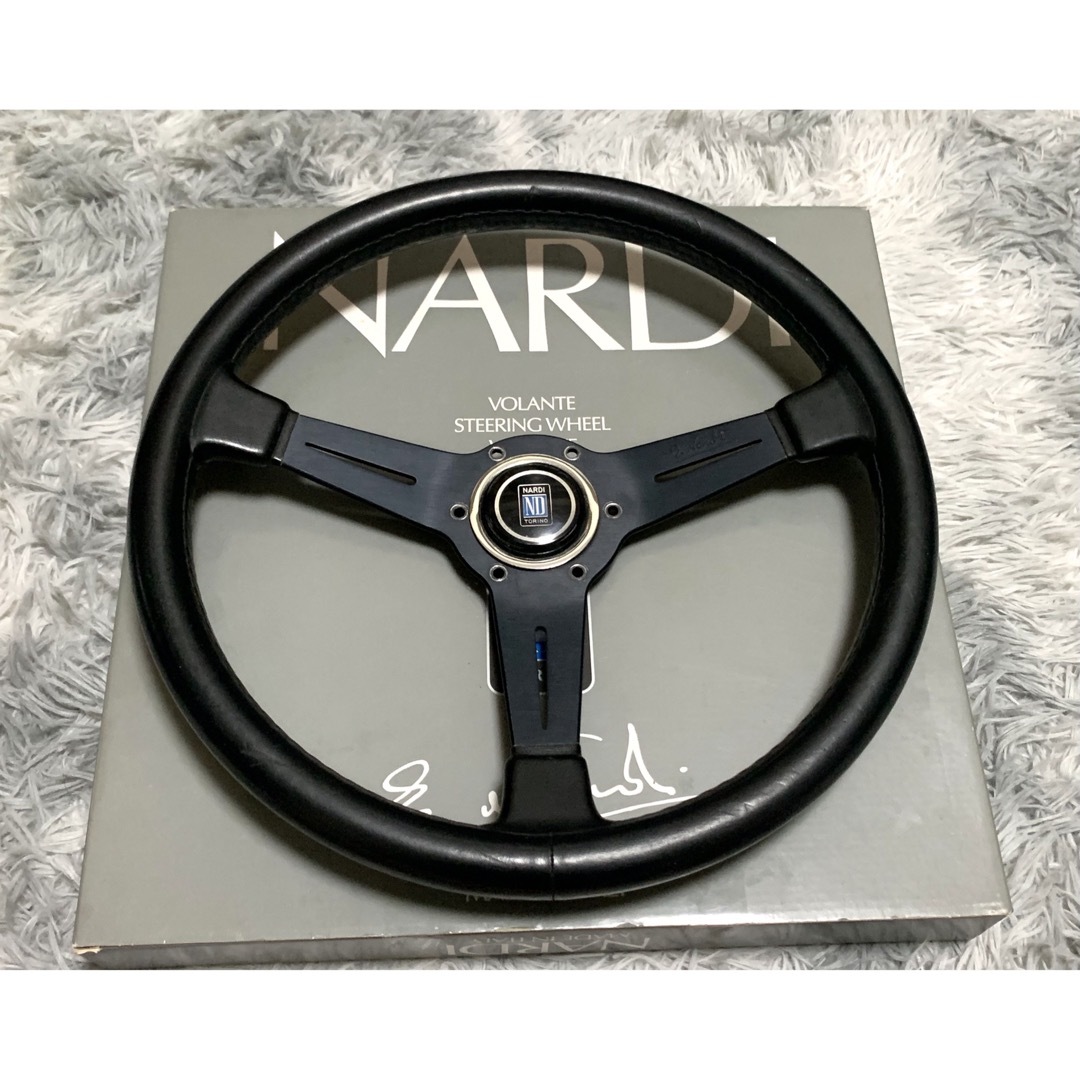 レザーステアリング 36Φ 即決大歓迎 当時物 NARDI クラシック レザー