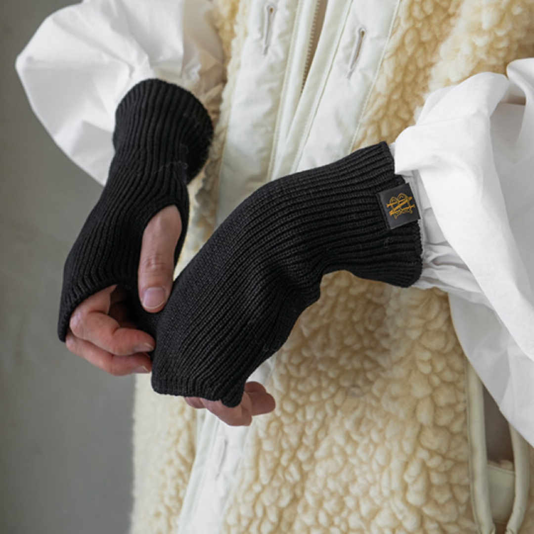 BATONER - 【新品未使用】BATONER バトナー ハンドウォーマー 手袋 黒