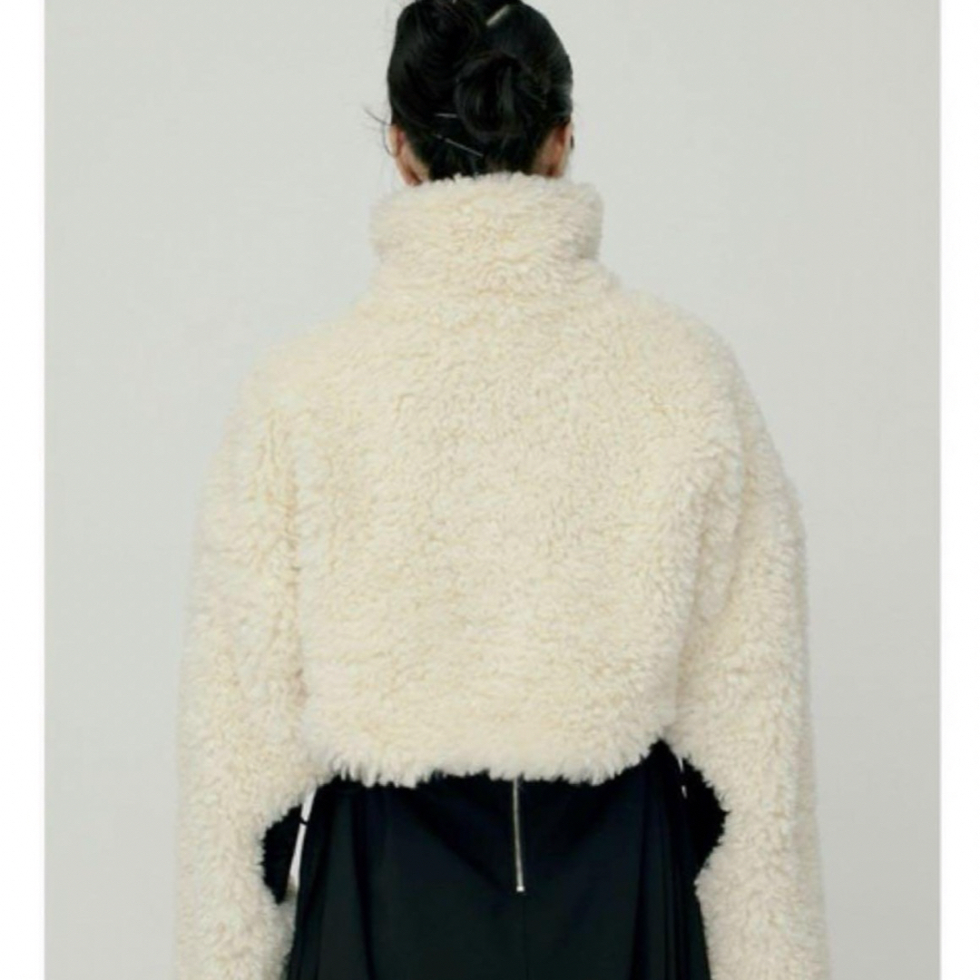 Sorin Synthetic Fur Lace-up Cardigan の通販 by もん。｜ラクマ