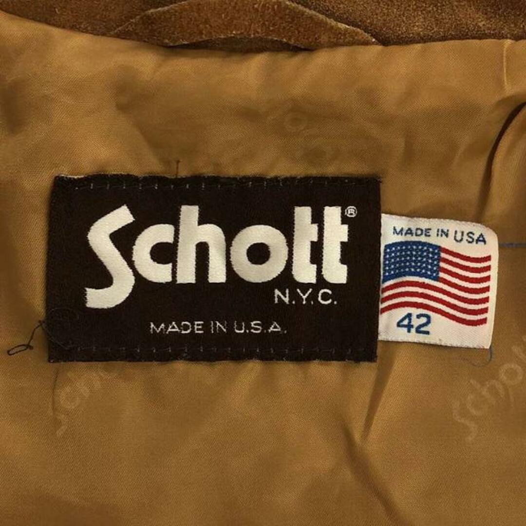 schott - SCHOTT / ショット | 90s ヴィンテージ USA製 3rdタイプ