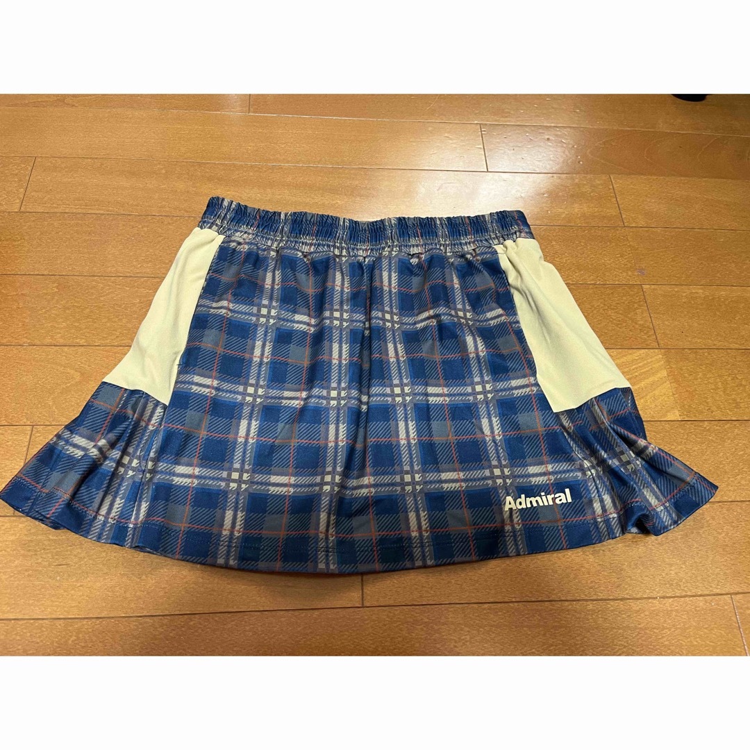 カネ様 レディーステニスウエア ゲームシャツスコートセットアップ L