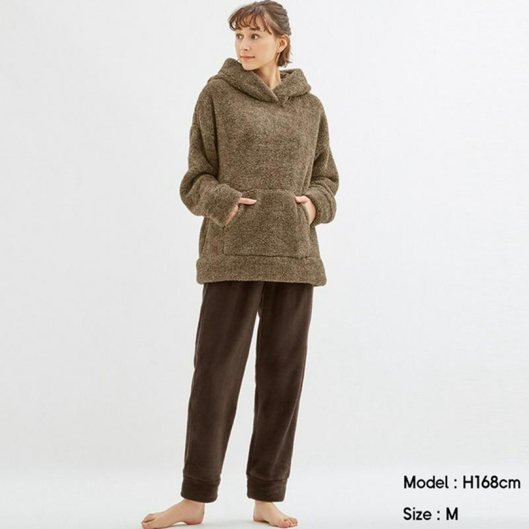 GU - GU マシュマロフィールクマミミパーカラウンジセットの通販 by